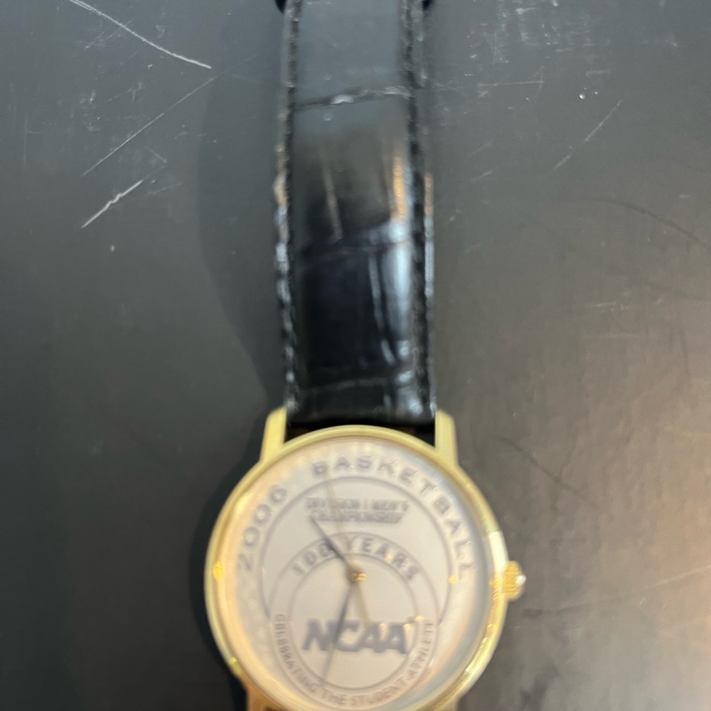 NCAA Gold and Black Men's Accessory Watch